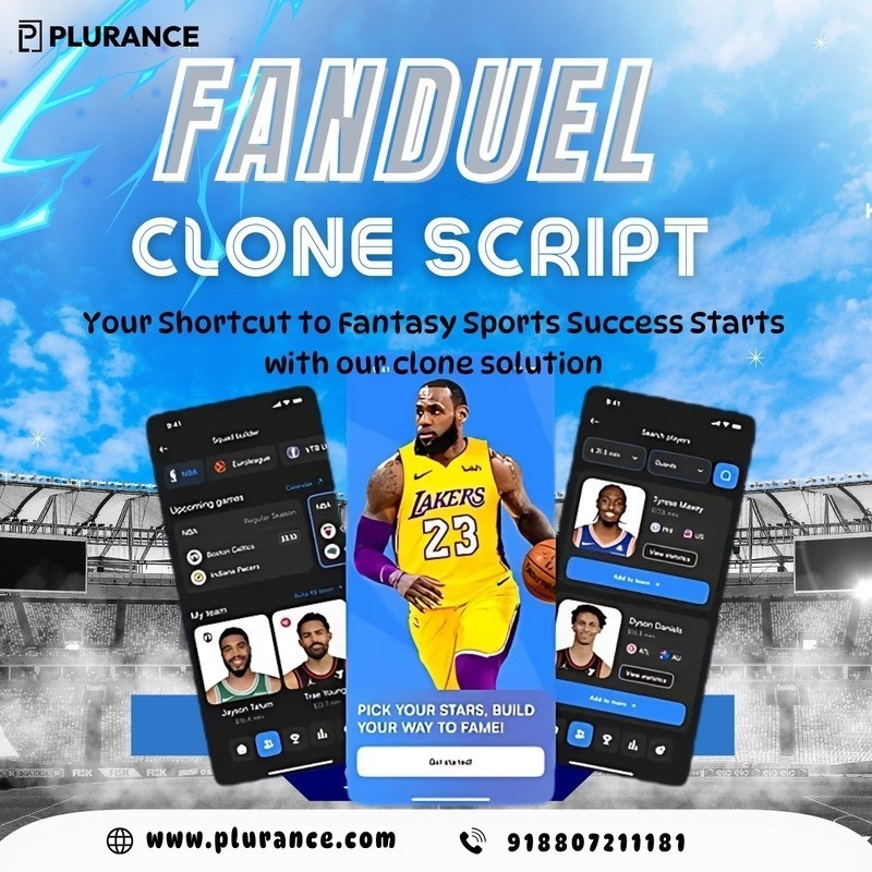 Kickstart Your Fantasy Sportsbook with Plurances Fanduel Clone Script