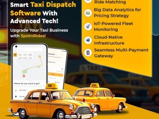 Run Your Taxi Startup Seamlessly with SpotnRides Uber Clone App