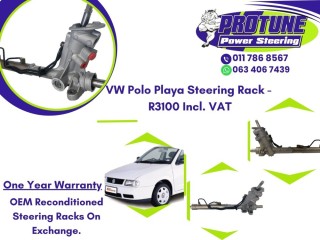 VW Polo Playa - OEM Reconditioned Steering Racks