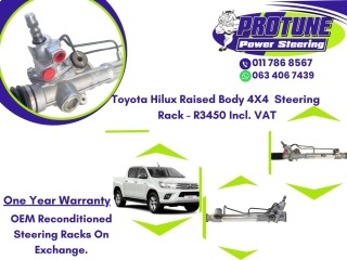 Toyota Hilux Raised Body 4X4 - OEM Reconditioned Steering Racks